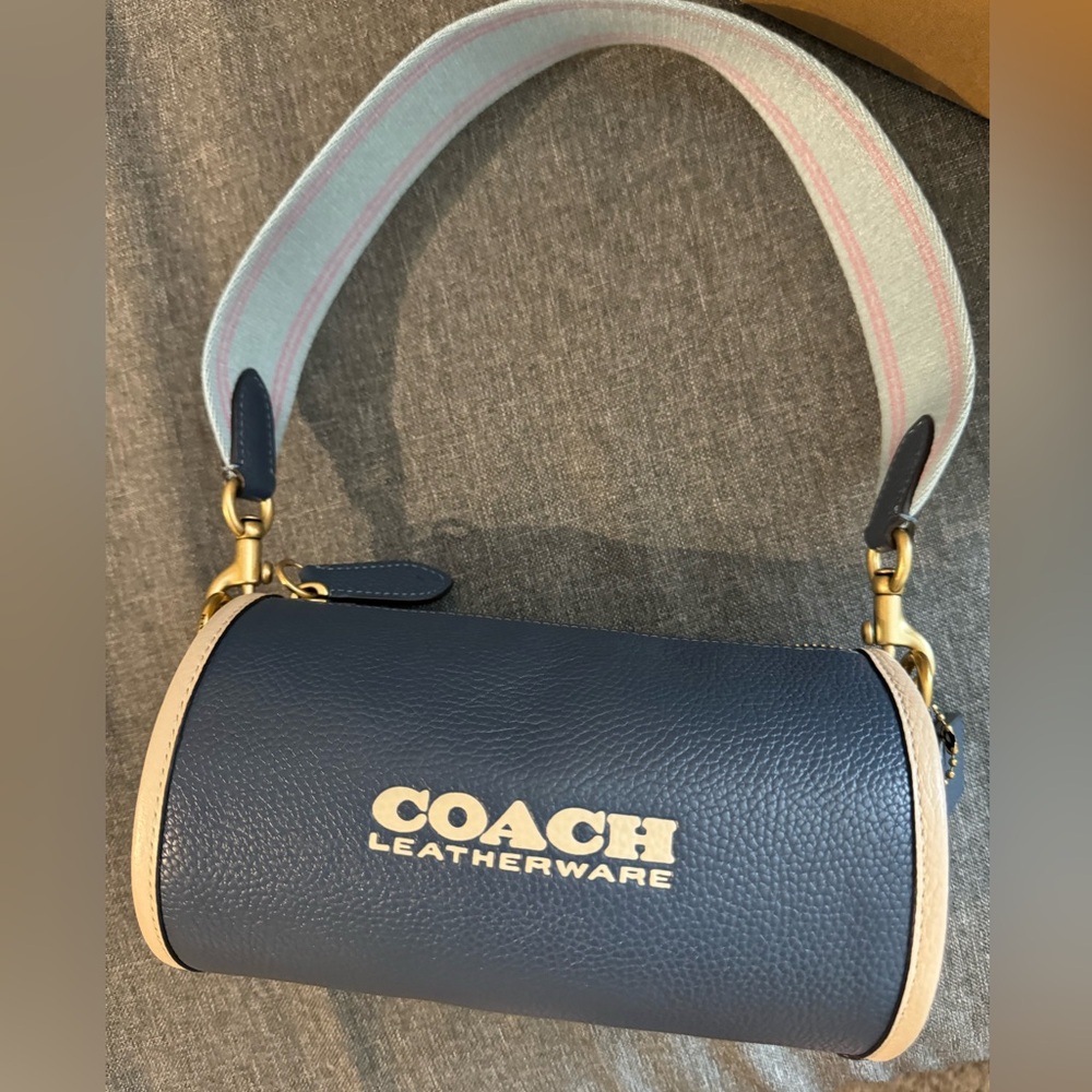 Coach Orion Barrel Bag - Denim